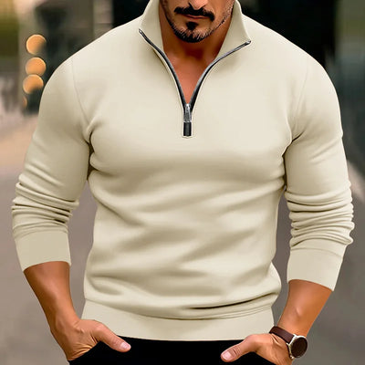 Levi | Lässiger Pullover mit Reißverschluss