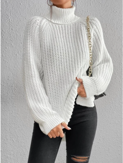 Selmah | Rollkragenpullover aus Baumwolle