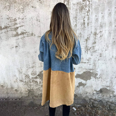 Franka | Eleganter Denim-Trenchcoat