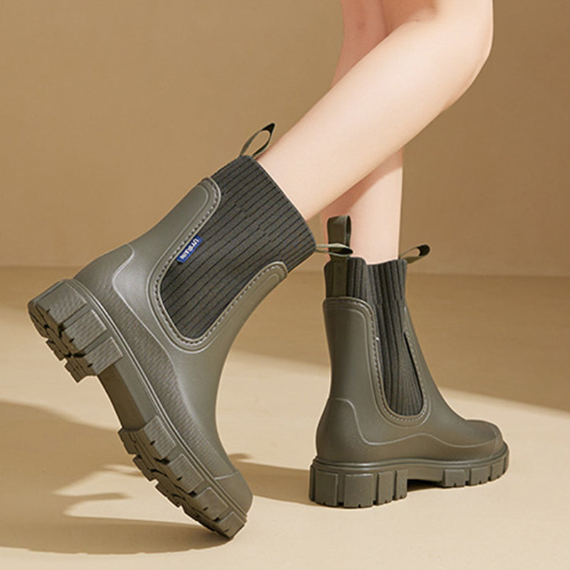 Alida | Wasserdichte Stiefel mit dicker Sohle