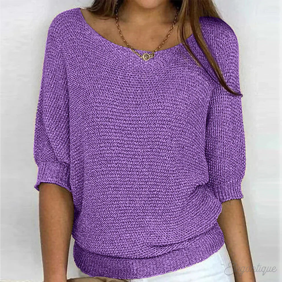 Ave | Eleganter Strickpullover