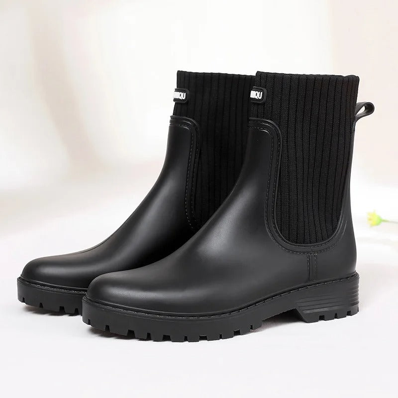 Annett | Bequeme wasserdichte Regenstiefel