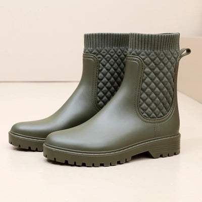 Annett | Bequeme wasserdichte Regenstiefel