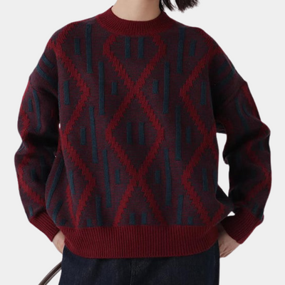 Maik | Moderner Strickpullover