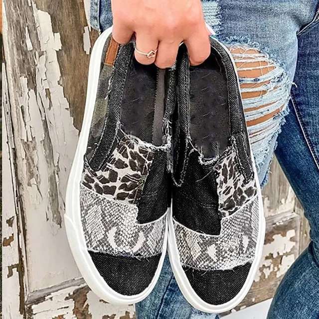 Beverly™ - Entspannter Slip-On aus Canvas mit Tiermotiven