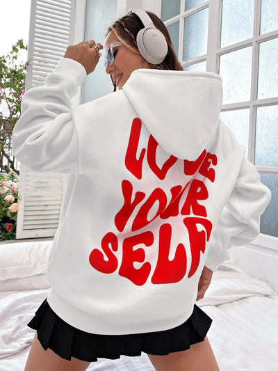 Phoebe | "Liebe dich selbst" Kapuzenpullover