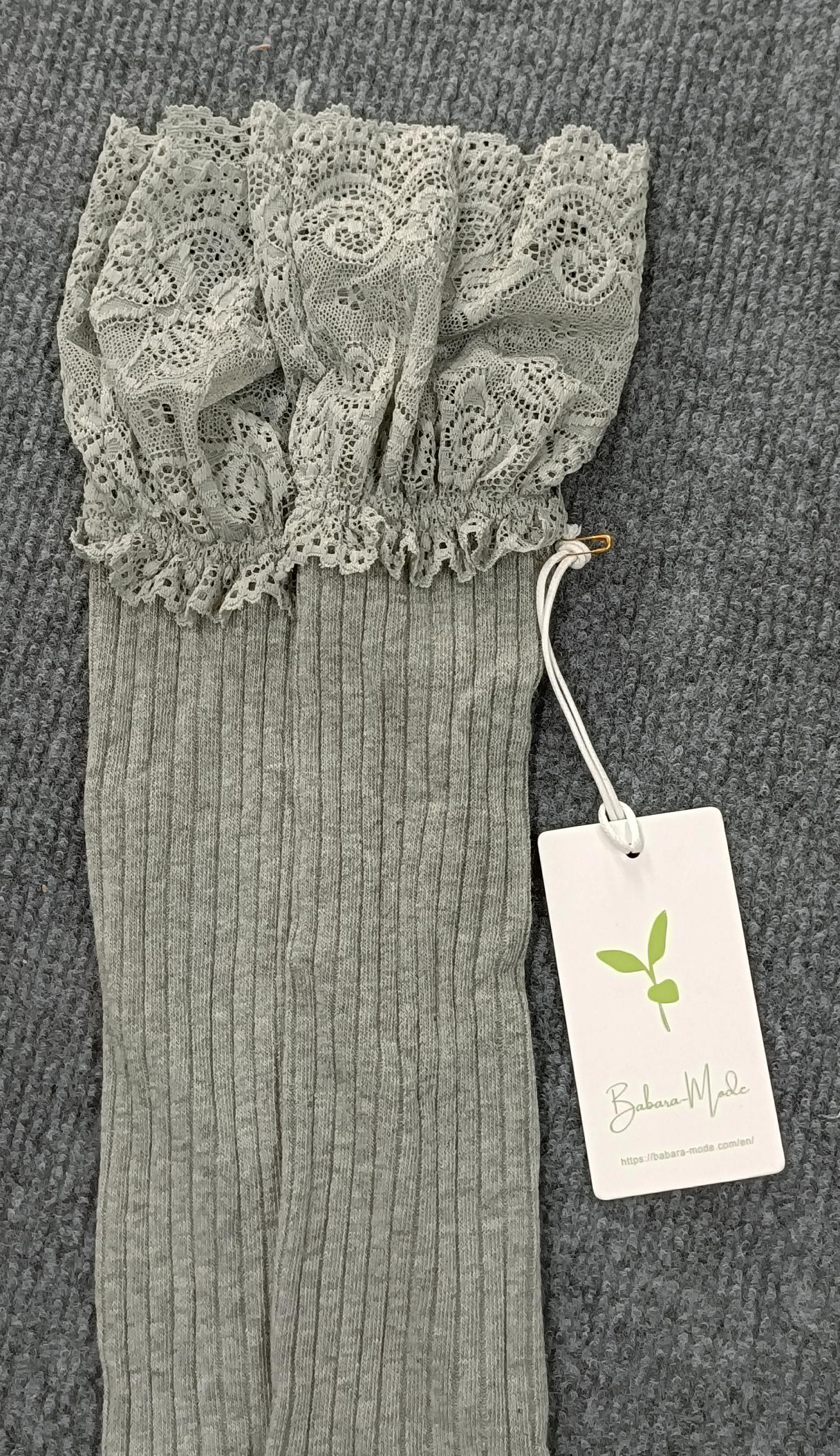 FallStil | Mesh Oberschenkelsocken 1+1 FREI