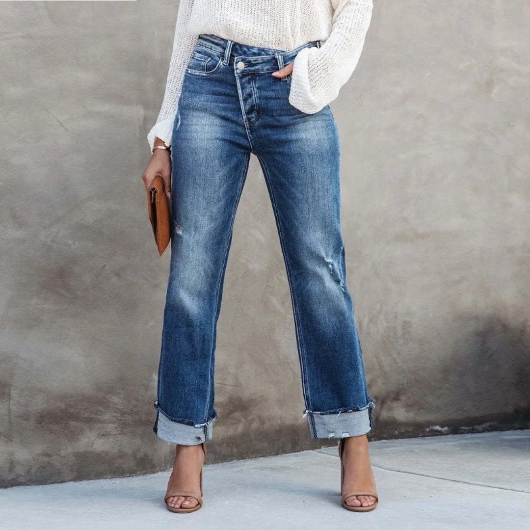 Melanie | Trendige Jeans mit hoher Taille