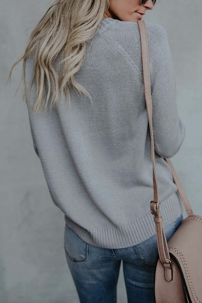 Ayda | Herzförmigen Pullover