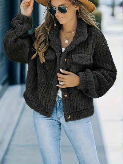 Vera | Trucker Jacke mit Fell