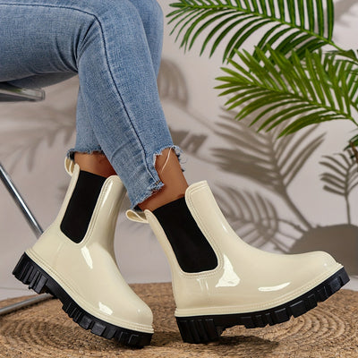 Bianca | Regenstiefel mit hohen Absätzen