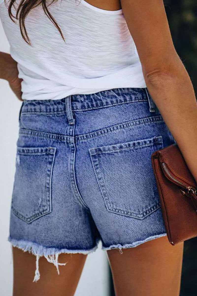 Inaya | Stilvolles Jeansshorts