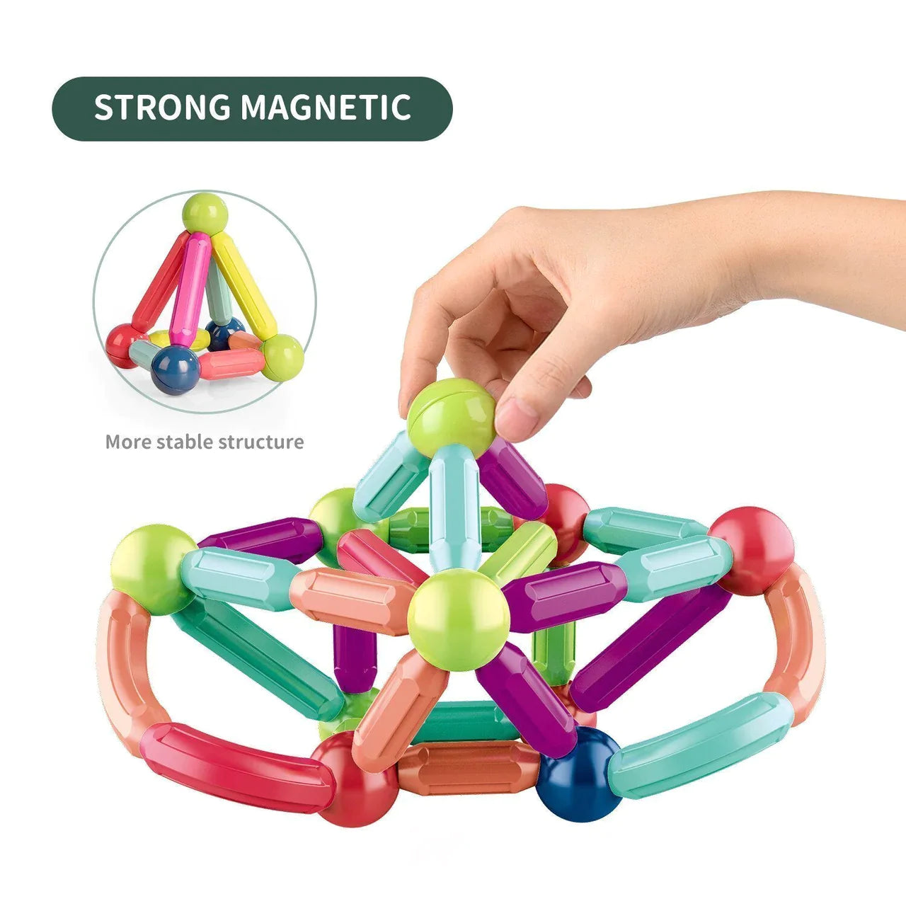 Magnetic Building Blocks | Magnetisches Lernspielzeug