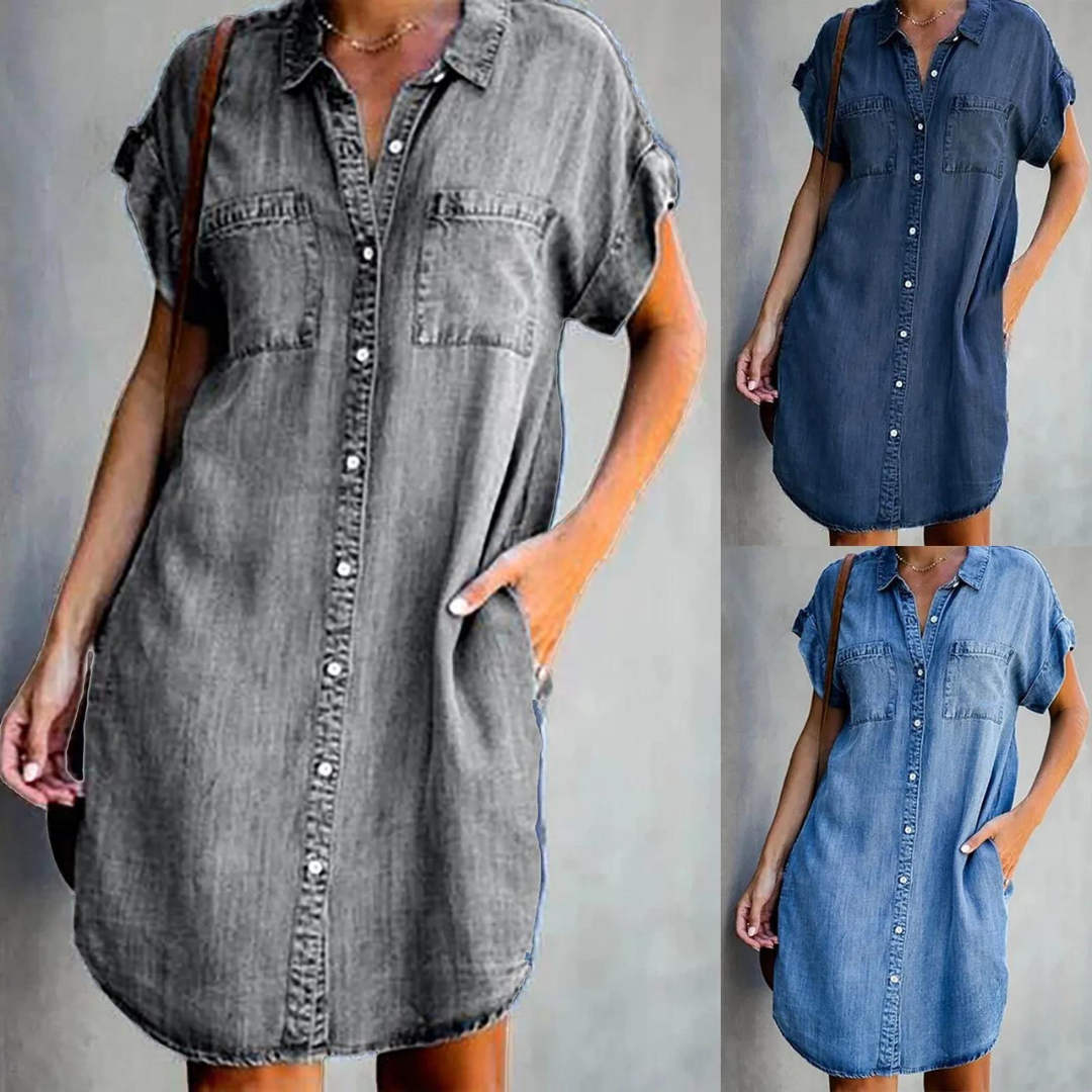 Regina™ | Denim Kleid