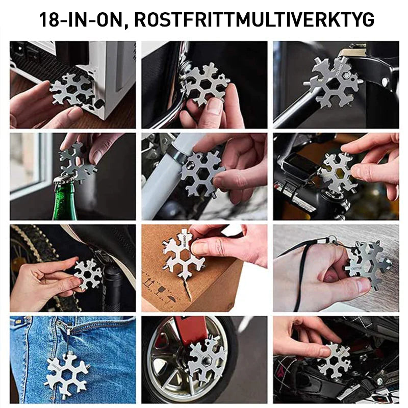 Snowflake | 18-in-1 Multitool