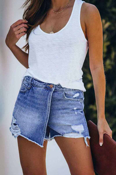 Inaya | Stilvolles Jeansshorts