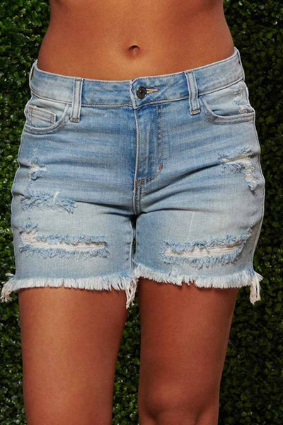 Marley | Modisches Denim Shorts