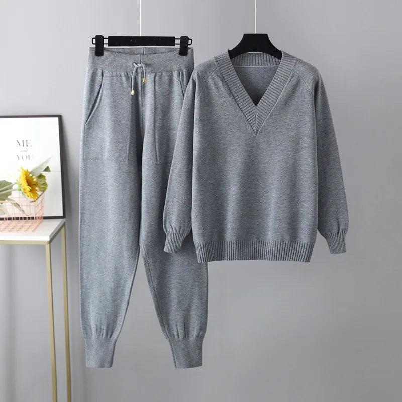 Axelle | Luxe Pullover & Hose Set