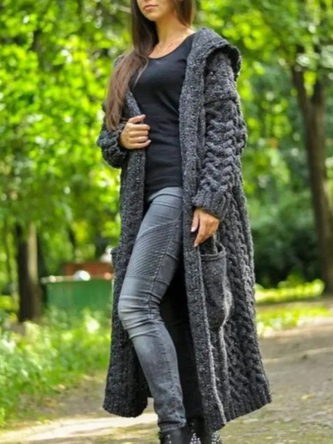 Anahi | Warme & gestrickte Strickjacke