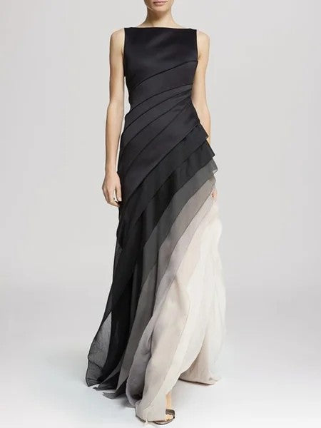 Sherica | Elegantes mehrlagiges Ombre-Kleid