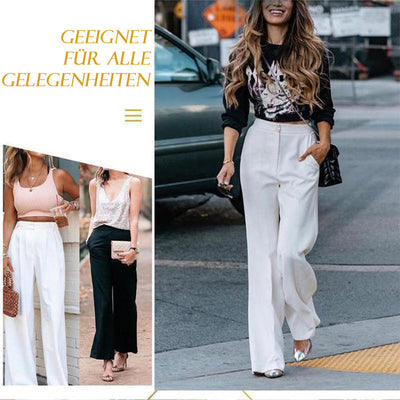 Alice | Freizeithose mit weitem Bein