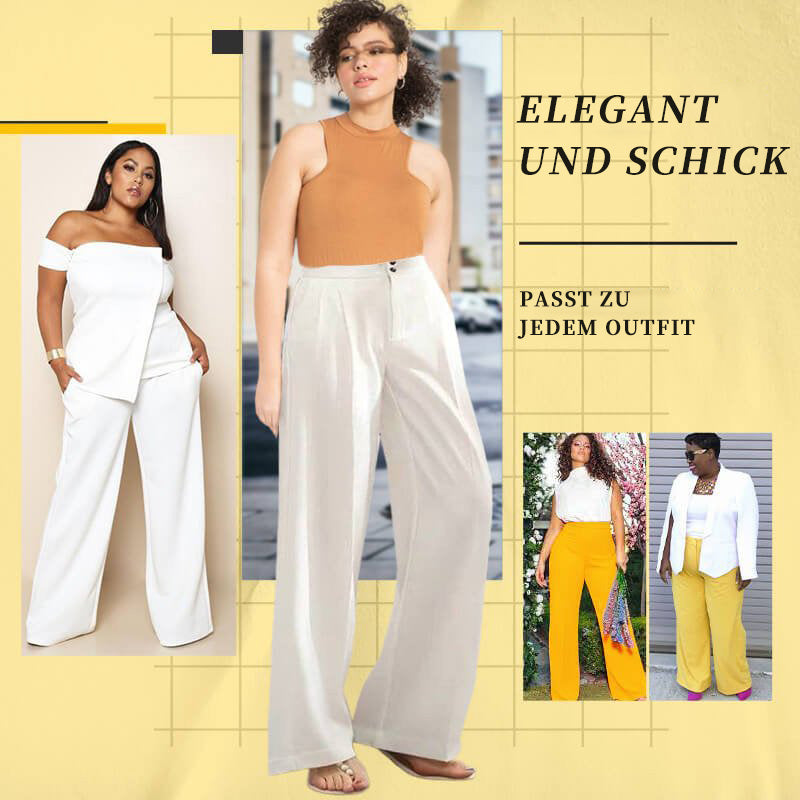 Alice | Freizeithose mit weitem Bein