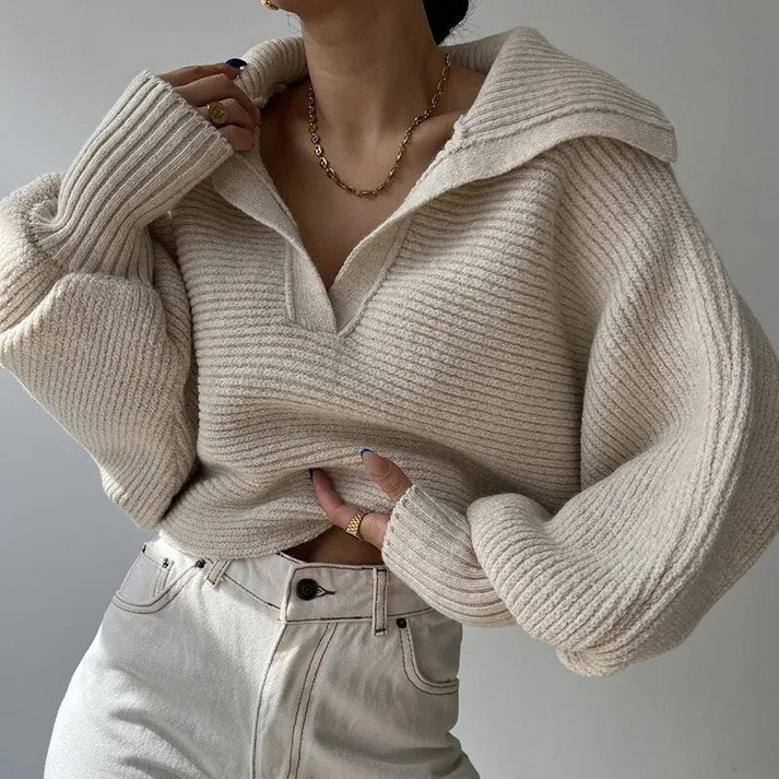 Amelie | Velorura Grobstrick Pullover