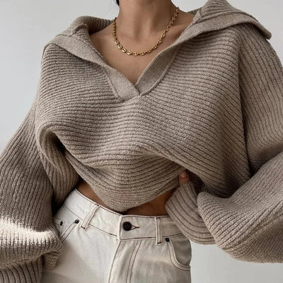 Amelie | Velorura Grobstrick Pullover