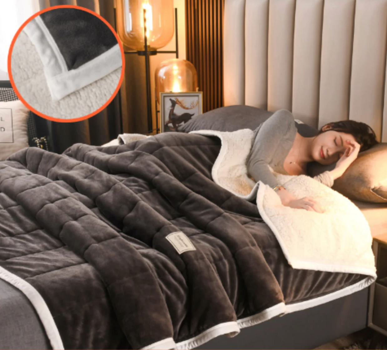 COZYSHEET | DIE FEINSTE DREIFACH DICKE DECKE FÜR HERBST UND WINTER!