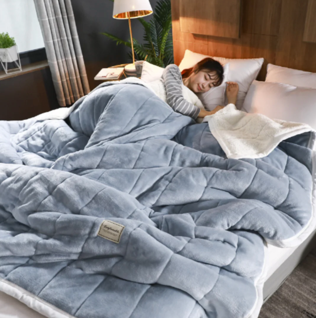 COZYSHEET | DIE FEINSTE DREIFACH DICKE DECKE FÜR HERBST UND WINTER!