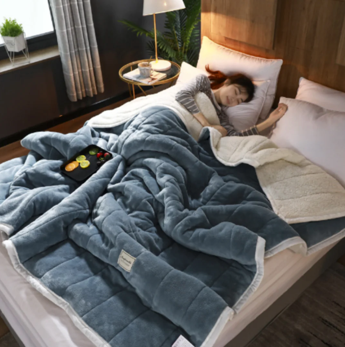 COZYSHEET | DIE FEINSTE DREIFACH DICKE DECKE FÜR HERBST UND WINTER!