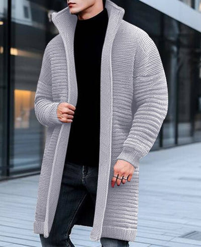 Trevor | Langer Strickcardigan für Männer