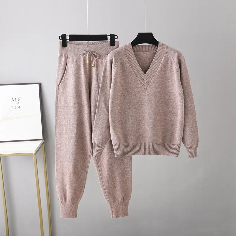 Axelle | Luxe Pullover & Hose Set